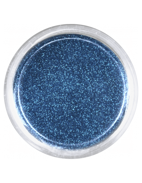 Brokat drobny nr 004 - ciemno niebieski