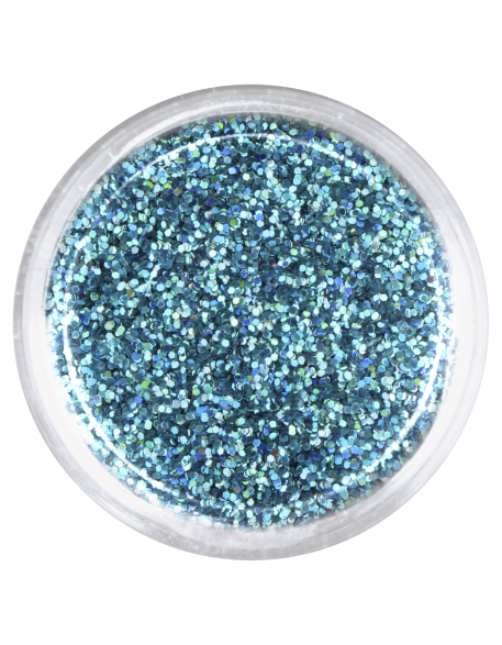 Brokat drobny nr 008 - niebieski