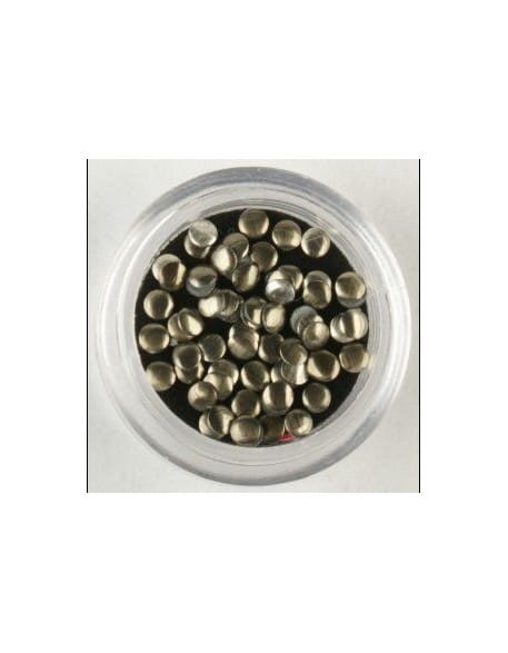 Ćwieki - metalowe cekiny - brązowe - 70szt