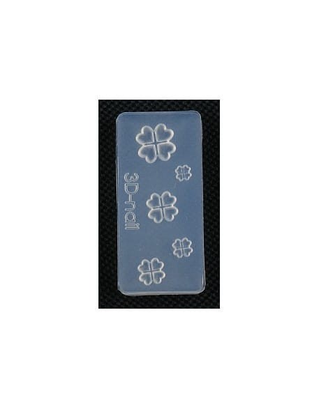 Foremki silikonowe EF 3D Nail Art Mold - kwiatki (si-002)