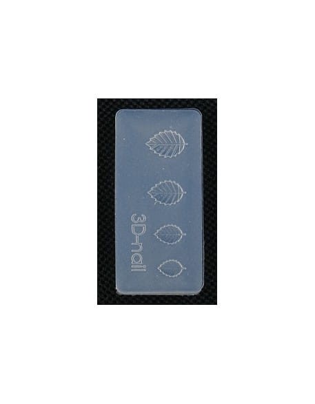 Foremki silikonowe EF 3D Nail Art Mold - listki (si-010)