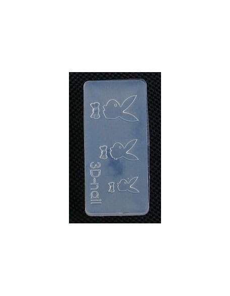 Foremki silikonowe EF 3D Nail Art Mold - króliczki