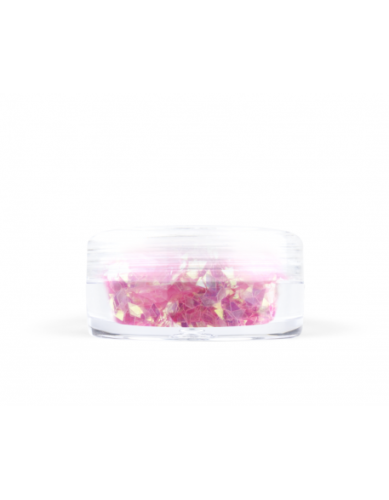 Konfetti romby - jasno różowe, opalizujące