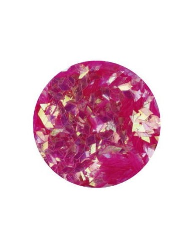 Konfetti romby - różowe, opalizujące