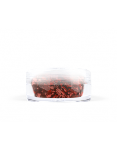 Konfetti romby - czerwone