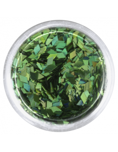 Konfetti romby - zielone