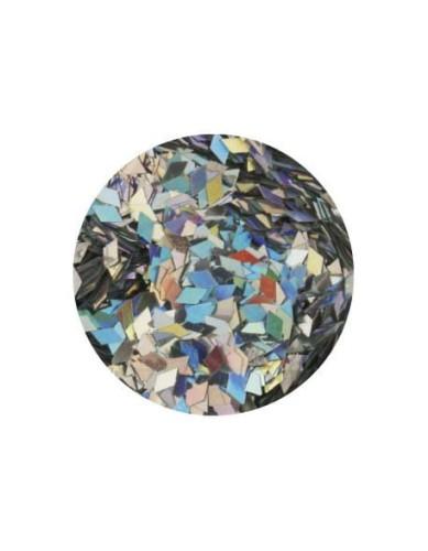 Konfetti romby - srebrne