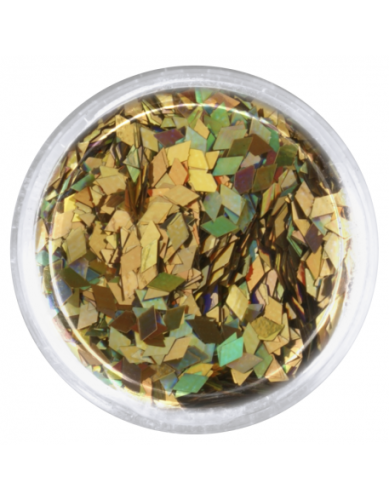 Konfetti romby - złote