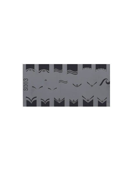 Szablon do pistoletu Airbrush Stencil SD03