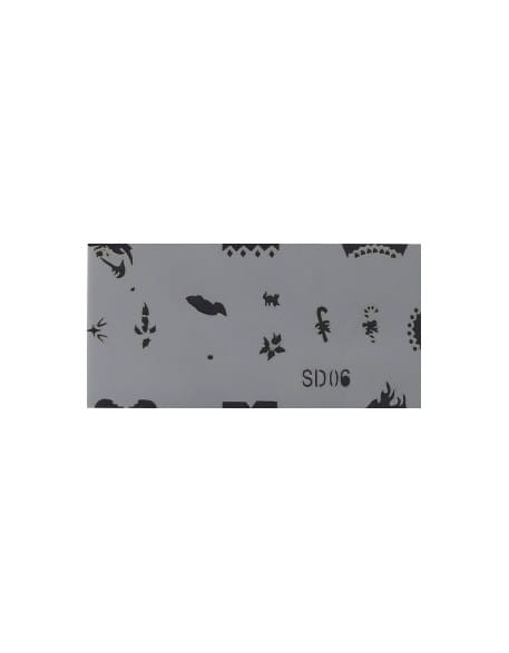 Szablon do pistoletu Airbrush Stencil SD06