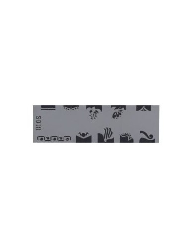 Szablon do pistoletu Airbrush Stencil SD08