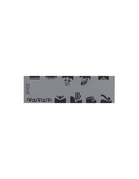 Szablon do pistoletu Airbrush Stencil SD08