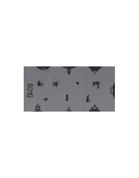 Szablon do pistoletu Airbrush Stencil SD16