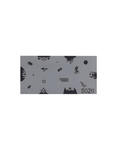 Szablon do pistoletu Airbrush Stencil SD20