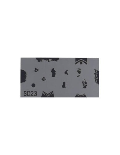 Szablon do pistoletu Airbrush Stencil SD23