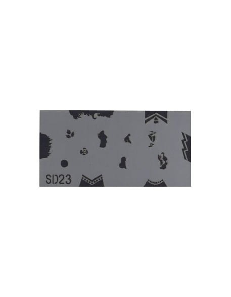 Szablon do pistoletu Airbrush Stencil SD23