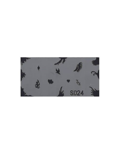Szablon do pistoletu Airbrush Stencil SD24