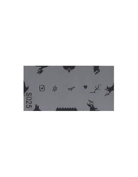 Szablon do pistoletu Airbrush Stencil SD25