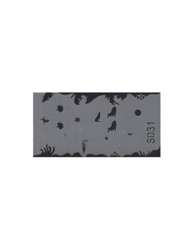 Szablon do pistoletu Airbrush Stencil SD31