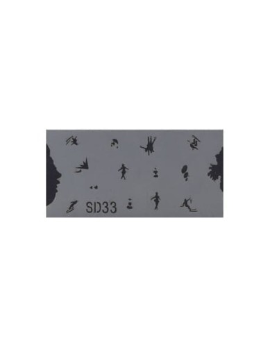 Szablon do pistoletu Airbrush Stencil SD33