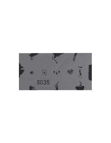 Szablon do pistoletu Airbrush Stencil SD35