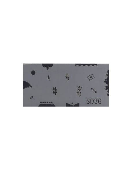 Szablon do pistoletu Airbrush Stencil SD36