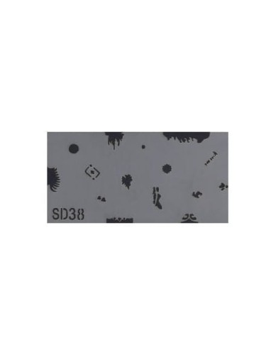Szablon do pistoletu Airbrush Stencil SD38