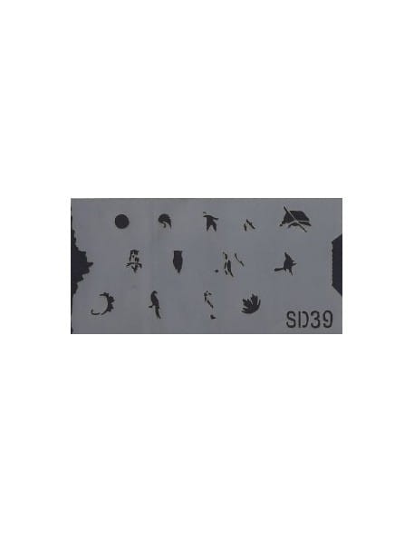 Szablon do pistoletu Airbrush Stencil SD39
