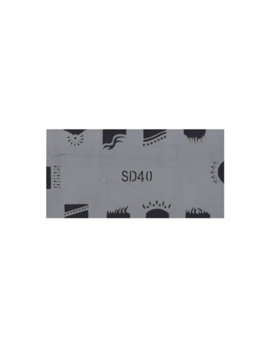 Szablon do pistoletu Airbrush Stencil SD40