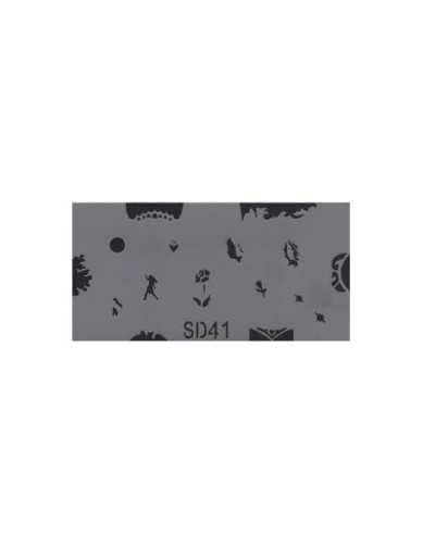 Szablon do pistoletu Airbrush Stencil SD41