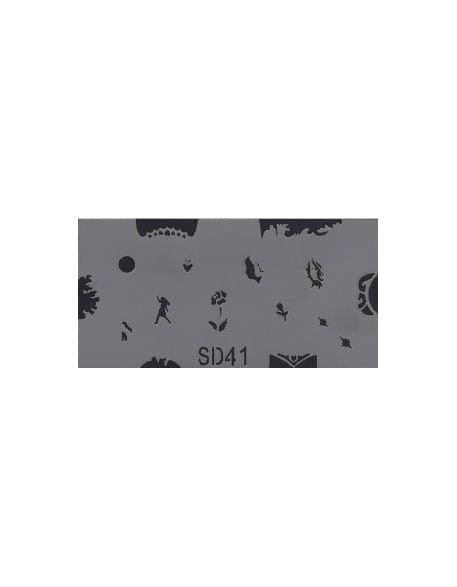 Szablon do pistoletu Airbrush Stencil SD41
