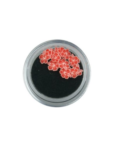 Ozdoby gumowe (FIMO) 20szt - kwiatki