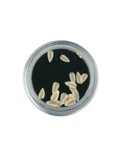 Ozdoby gumowe (FIMO) 20szt - listki