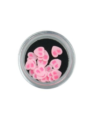 Ozdoby gumowe (FIMO) 20szt - serca