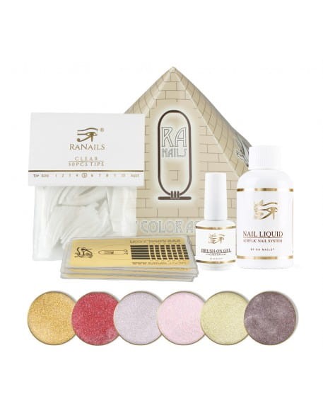 Zestaw akrylowy RaNails Upper Egypt Color Acrylic Kit