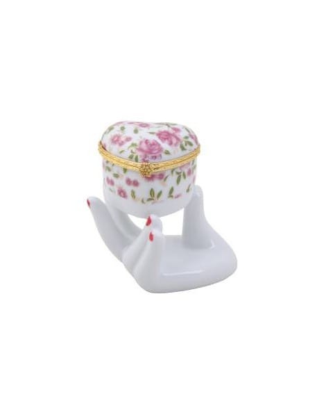 Naczynko porcelanowe - dłoń z sercem