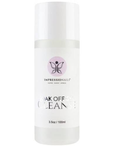 Płyn do przemywania masy ImpressioNails Soak Off Gel Cleanse 100ml