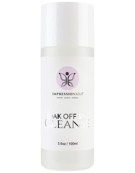 Płyn do przemywania masy ImpressioNails Soak Off Gel Cleanse 100ml