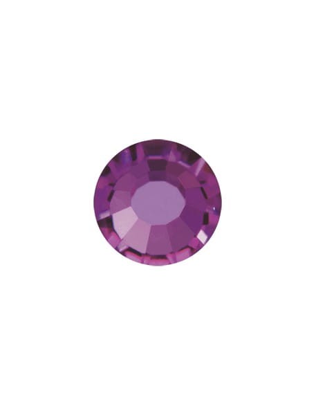 Cyrkonie Swarovski małe 50szt. - Amethyst (ciemno fioletowe)