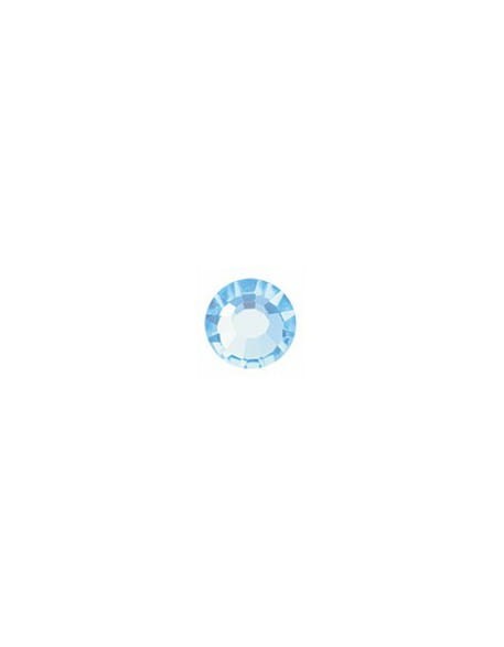 Cyrkonie małę Swarovski  50szt. - Aquamarine  (błękitne)