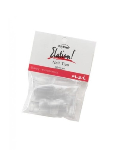 Tipsy przezroczyste NSI Elation Clear Nail Tips 50szt nr 8 - uzupełnienie
