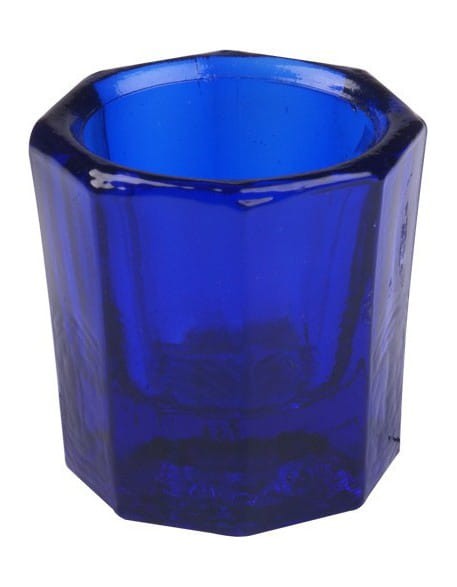 Naczynko szklane niebieskie INM