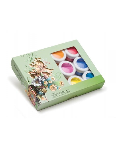 Zestaw Hand&amp;Nail Harmony Elements Collection Color Powder Kit