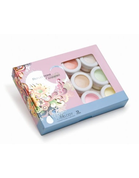 Zestaw Hand&amp;Nail Harmony Melody Collection Color Powder Kit