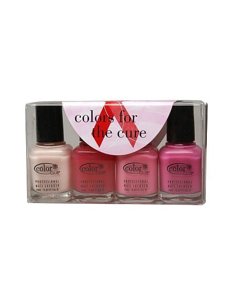 Zestaw lakierów Color Club Colors For The Cure 4 pc