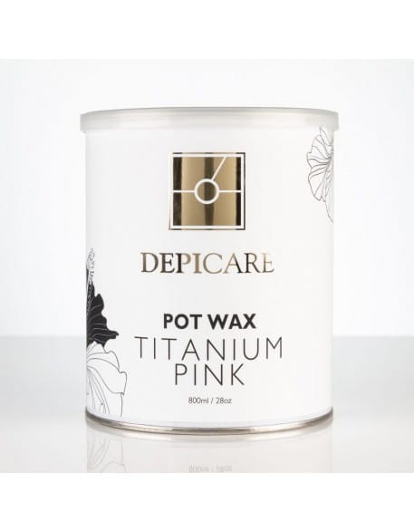 Wosk w puszce Depi Care Classic Pot Wax 800ml - Titanium Pink