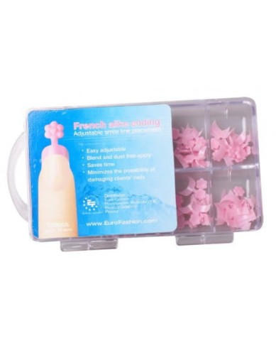 Paski do French Manicure EF French Alike Ending 100szt - żółte