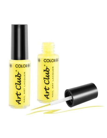 Lakier do zdobień Art Club 7ml - neon yellow