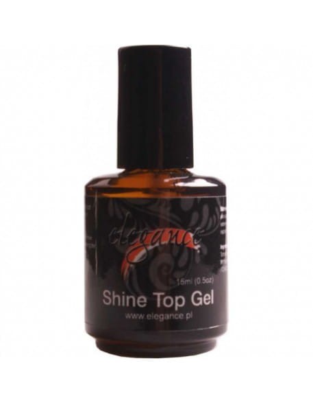 Żel nabłyszczający Elegance Shine Top Gel 15ml