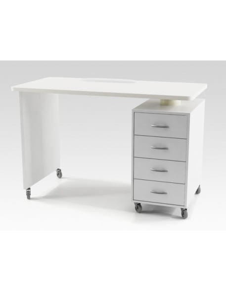 Biurko kosmetyczne Manicure Table - białe